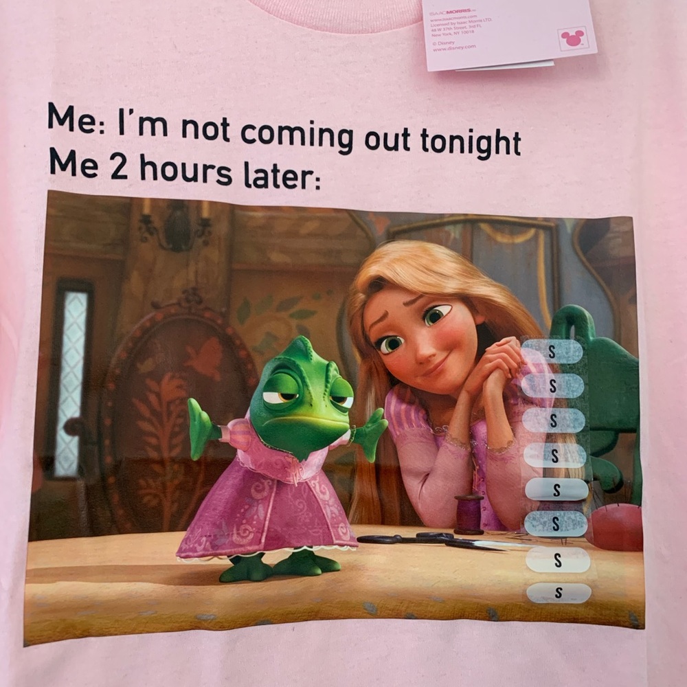NWT Rapunzel T-Shirt Size Small - Picture 2 of 5